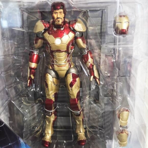 Iron Man Armor Action Figure Iron Man 3 Mark 42 Diamond Marvel Select - Picture 5 of 11